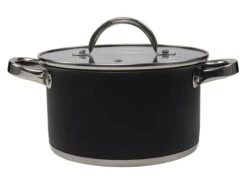 Merkloos RVS ø 20 Cm Black Kookpan