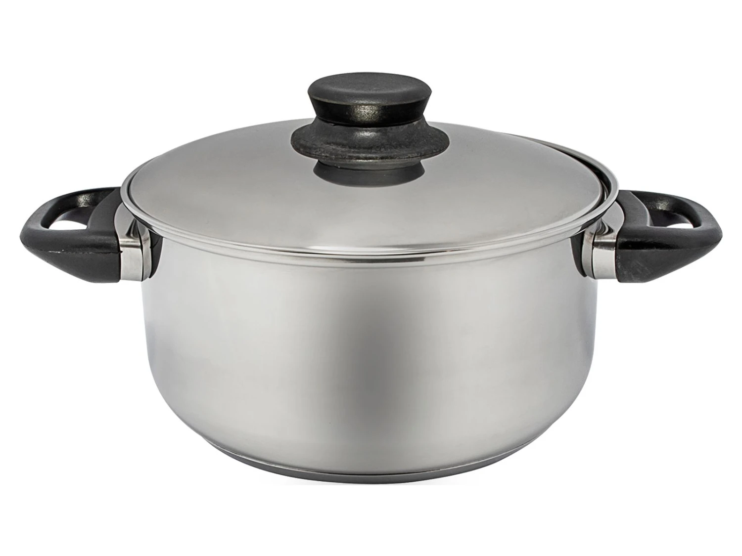 Merkloos RVS Ø 20 Cm Kookpan 3 Merkloos RVS Ø 20 Cm Kookpan